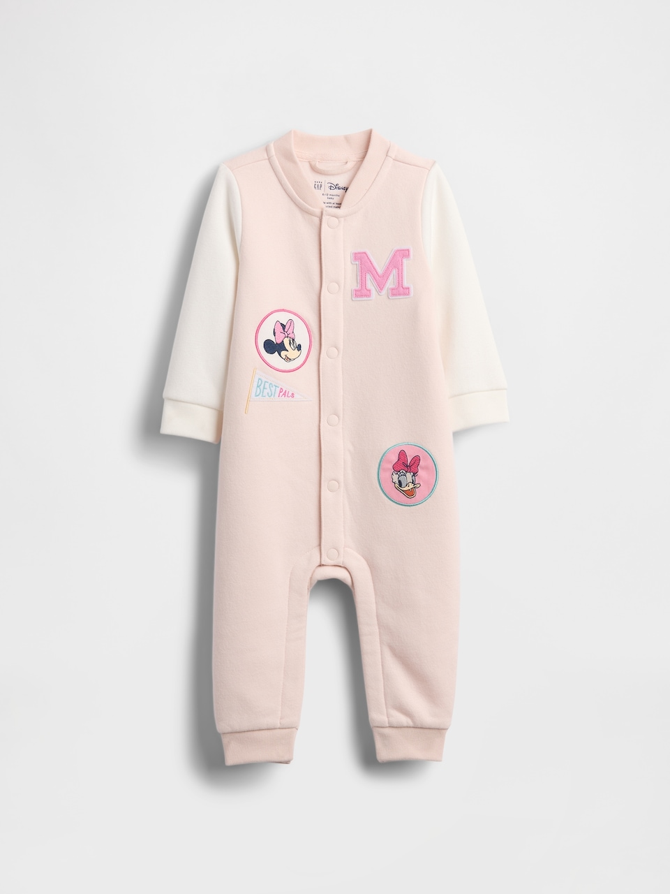 Gap × Disney Baby VintageSoft Varsity One-Piece