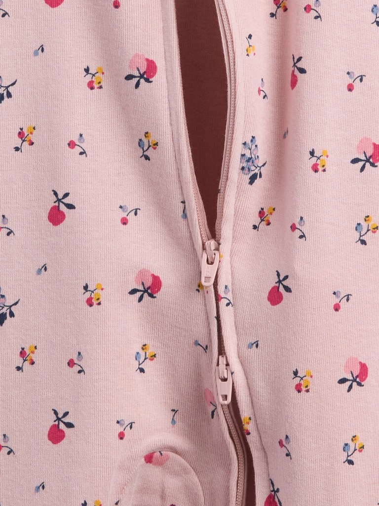 Baby Print Two-Way Zip One-Piece