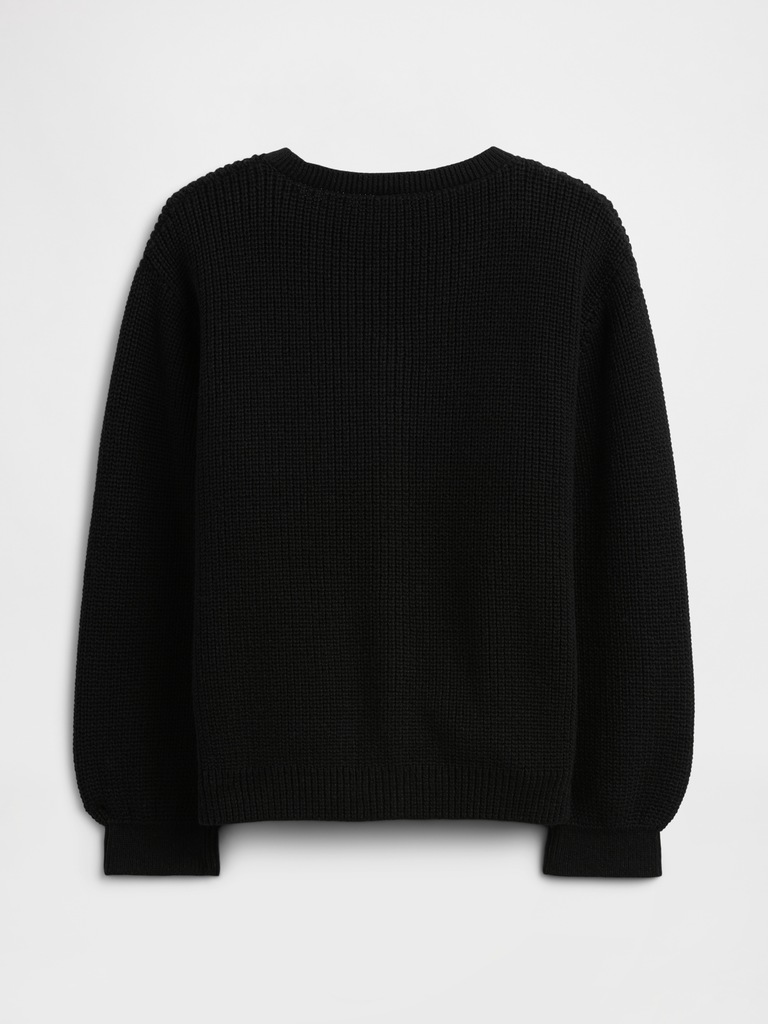 babyGap Shaker-Stitch V-Neck Cardigan