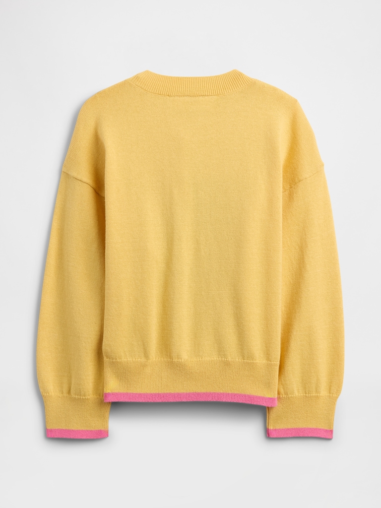 babyGap × Disney Minnie Mouse Relaxed Intarsia Sweater