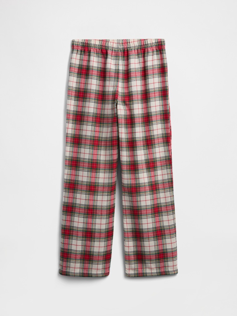 Kids 100% Recycled Flannel PJ Pants
