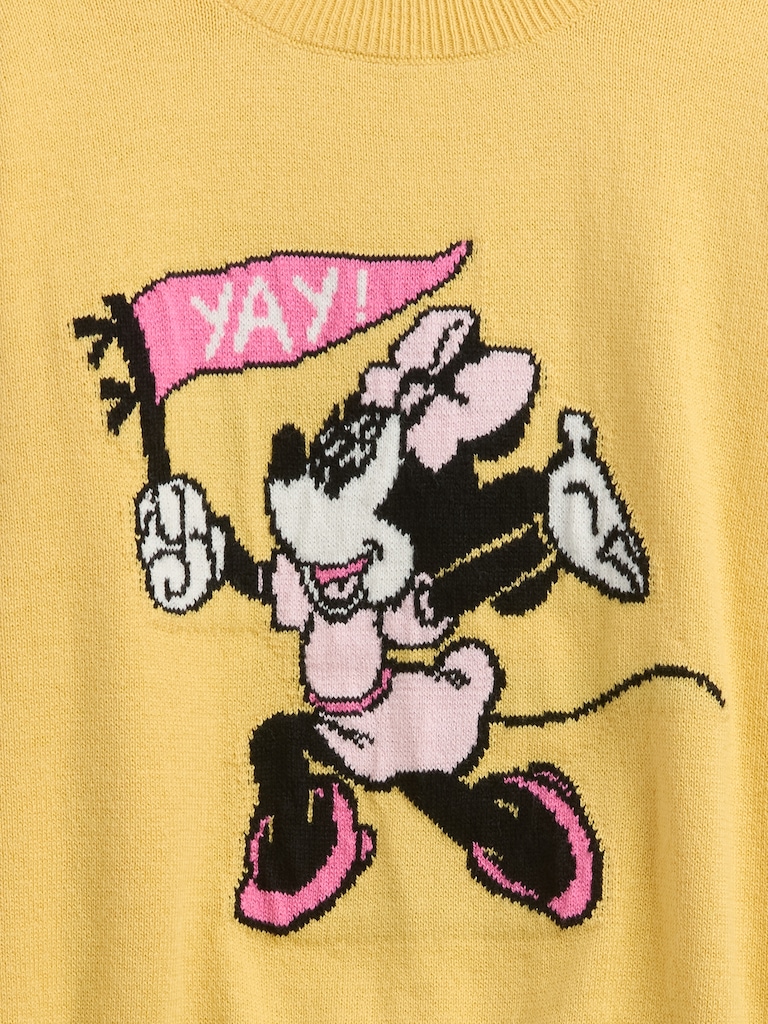 babyGap × Disney Minnie Mouse Relaxed Intarsia Sweater