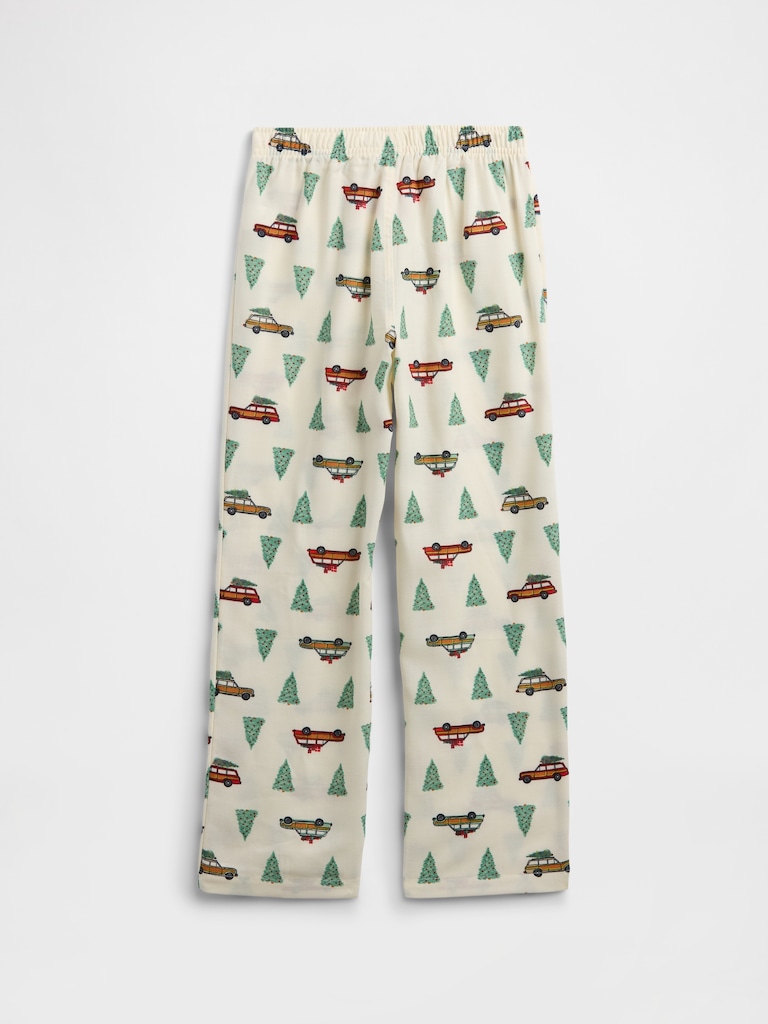 Kids 100% Recycled Flannel PJ Pants