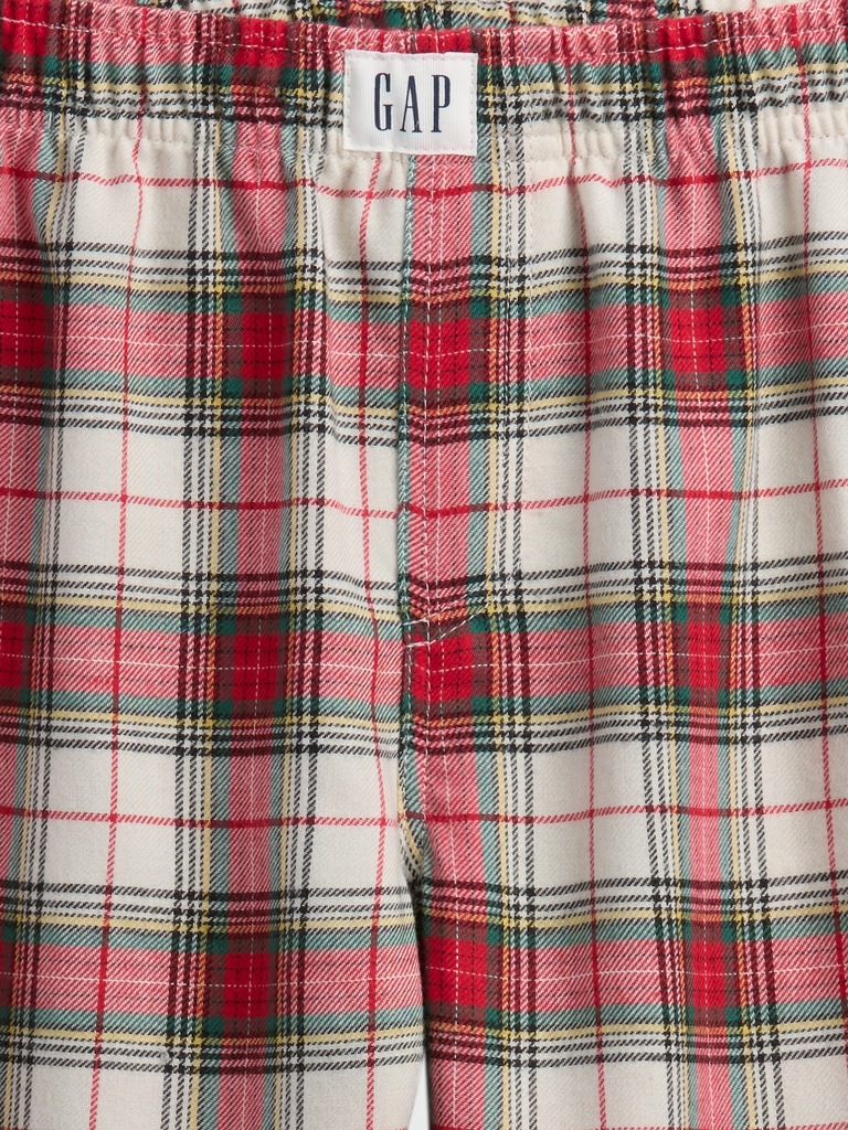Kids 100% Recycled Flannel PJ Pants
