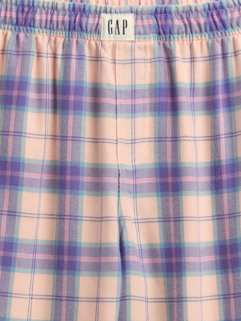 Kids 100% Recycled Flannel PJ Pants