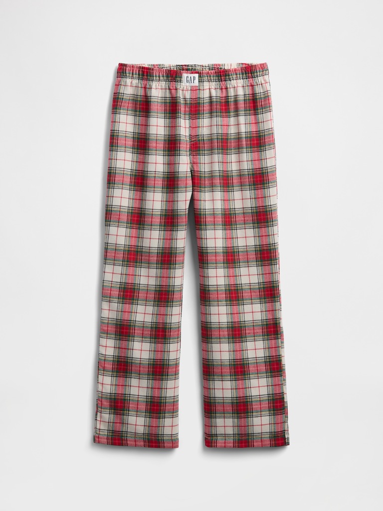 Kids 100% Recycled Flannel PJ Pants