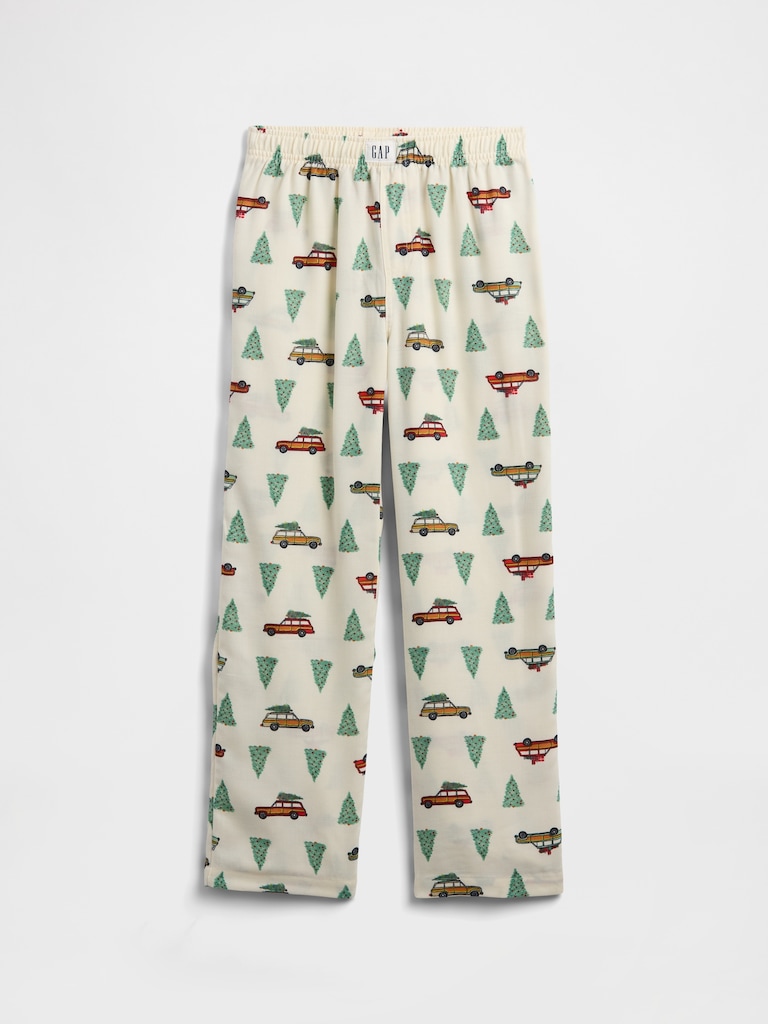 Kids 100% Recycled Flannel PJ Pants