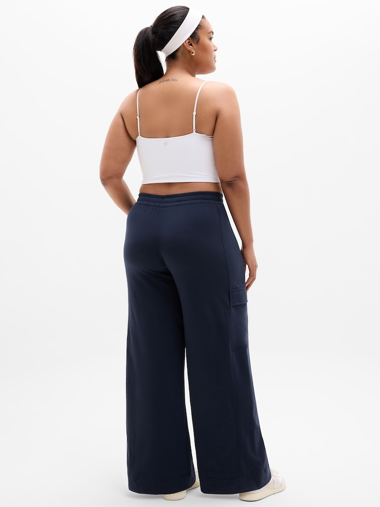 Retroterry High Rise Wide Leg Cargo Pant