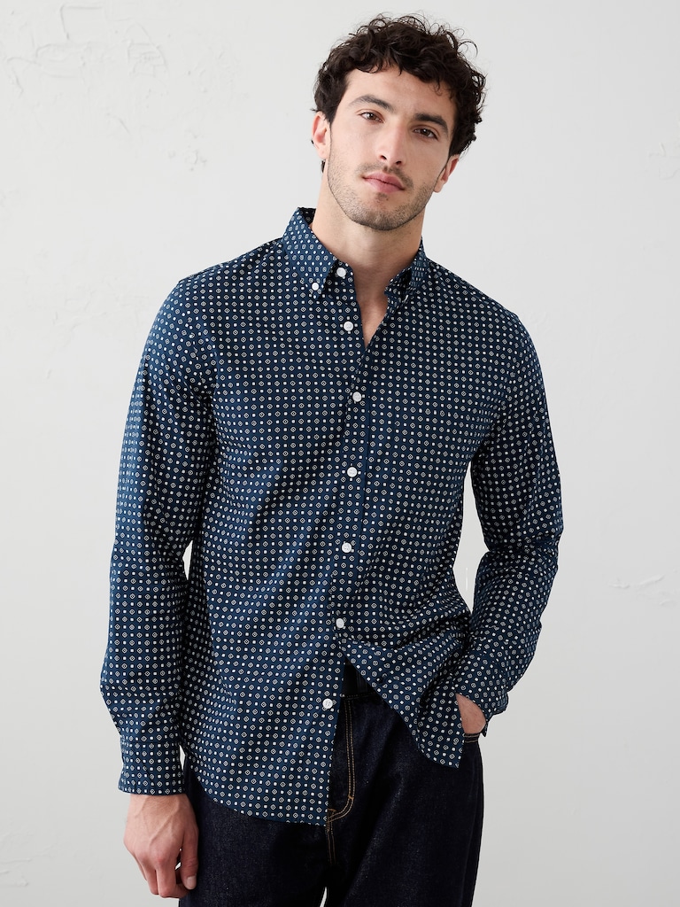 Slim-Fit Softwash Cotton Shirt