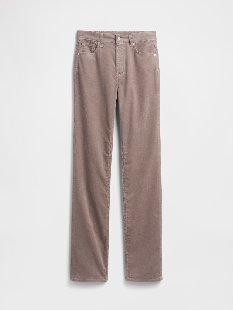 High Rise '90s Original Straight Corduroy Pants