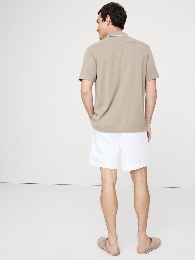 Luxury-Touch Pique Resort Shirt