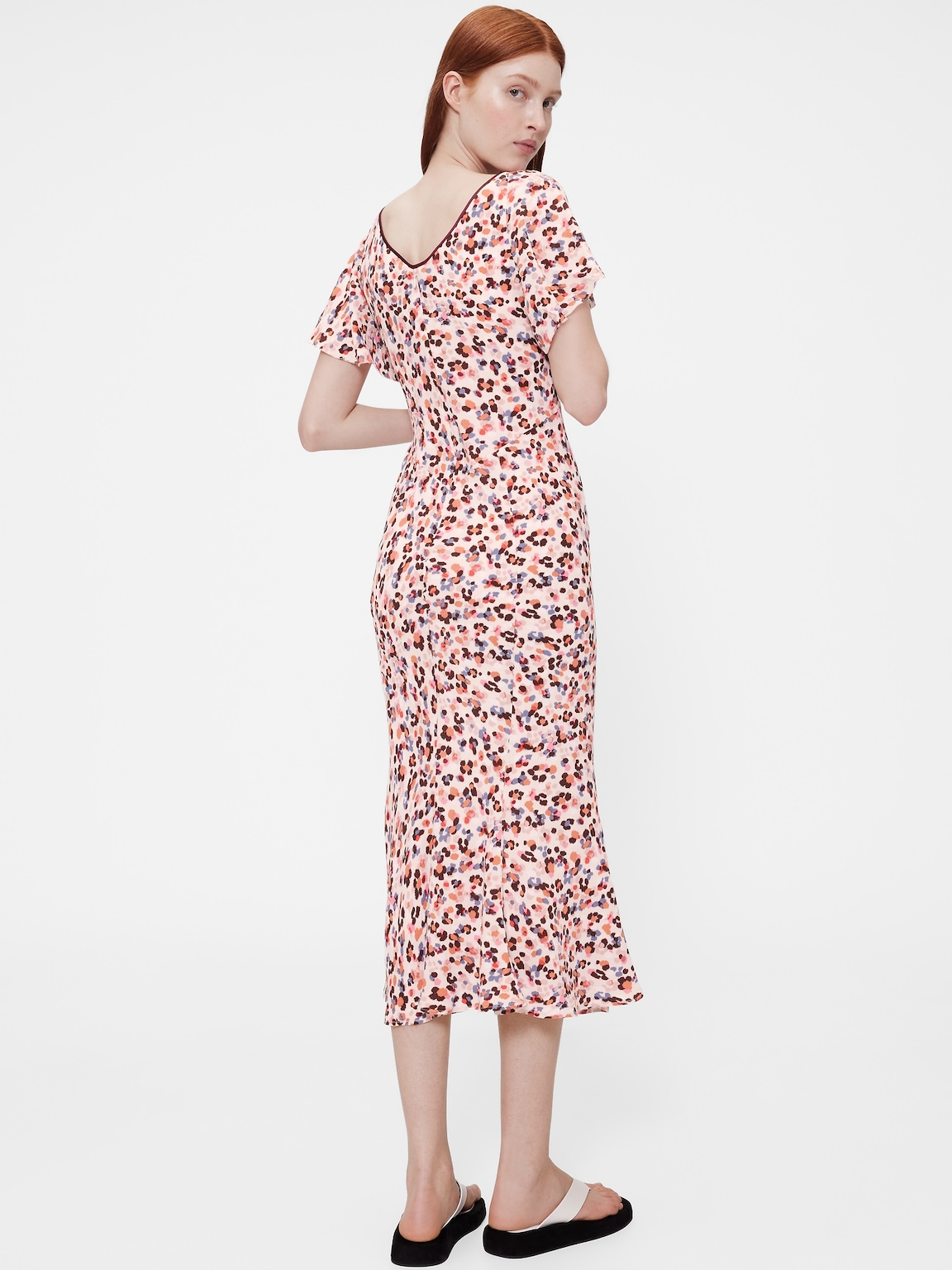 GapStudio Crepe Midi Dress