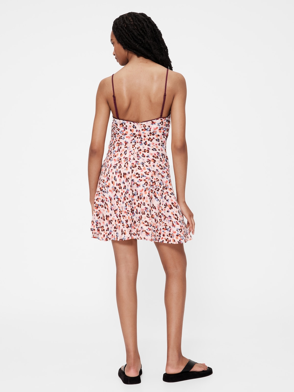 GapStudio Crepe Slip Mini Dress