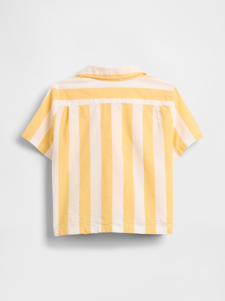 Baby & Toddler Organic Cotton Cabana Shirt