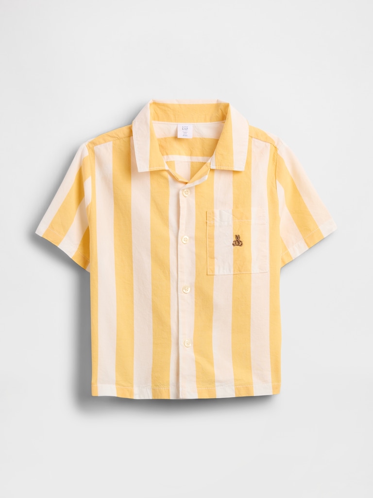 Baby & Toddler Organic Cotton Cabana Shirt