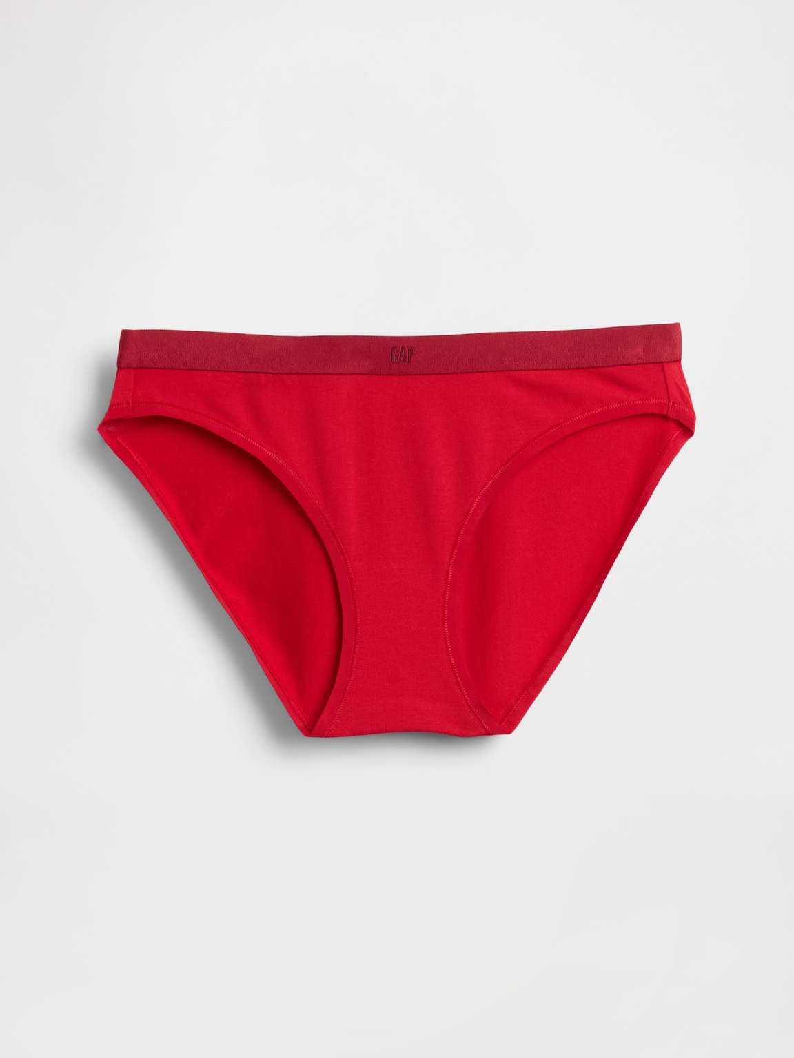 Organic Stretch Cotton Logo Bikini