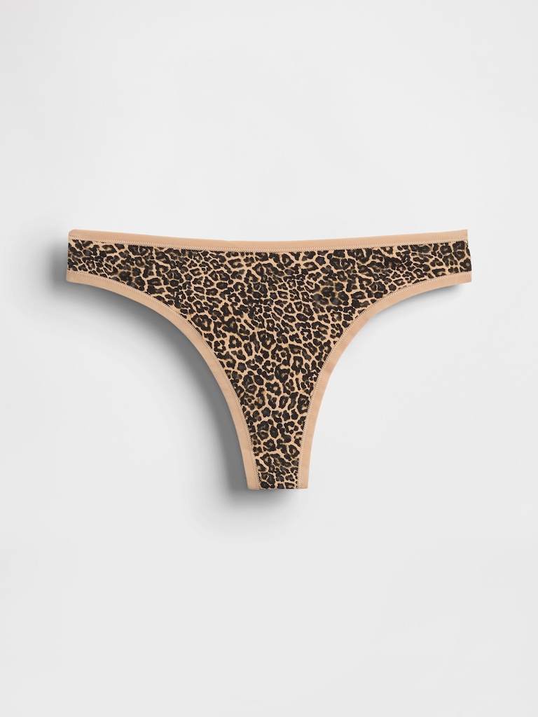 Organic Stretch Cotton Thong