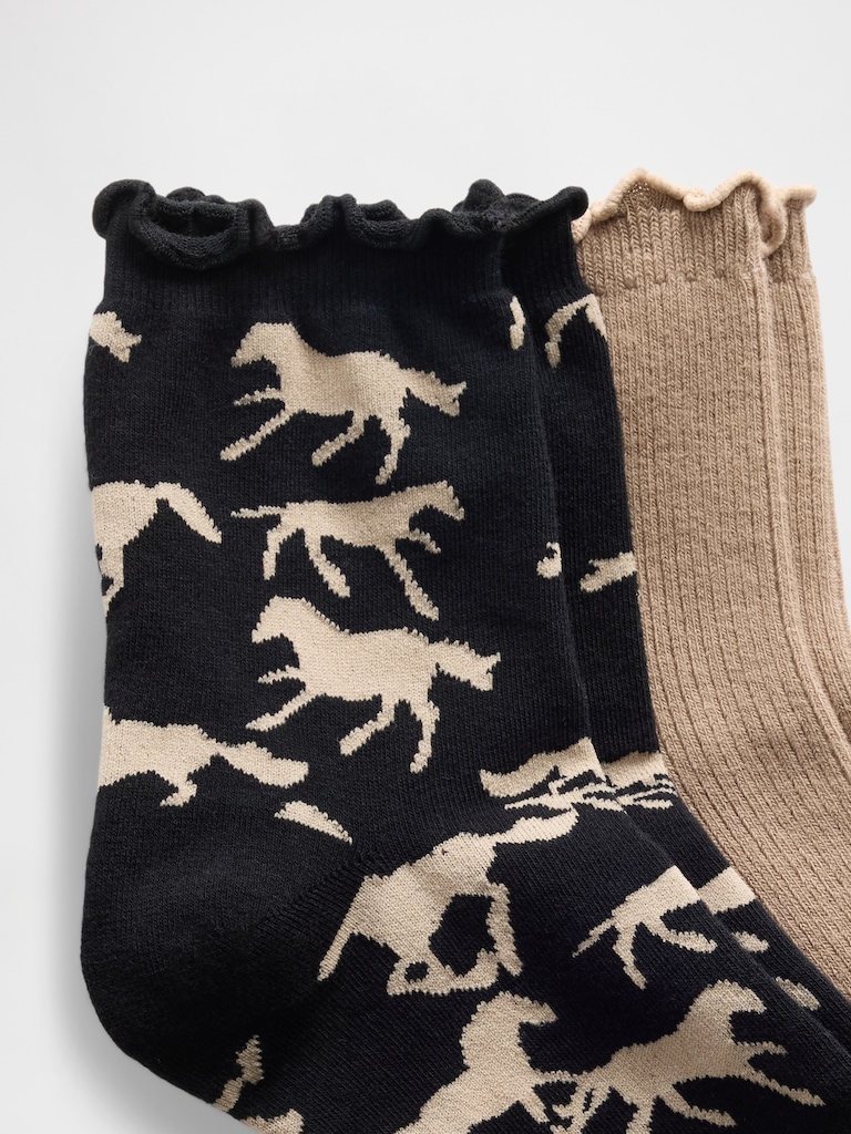 Ruffle Socks (2-Pack)