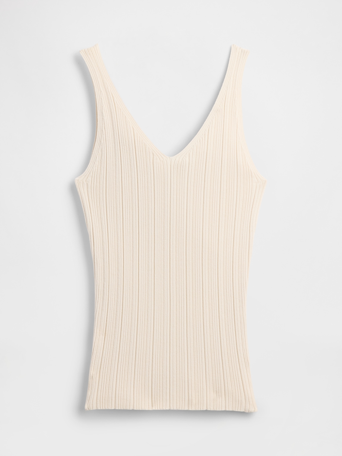 Rib Sweater Tank Top
