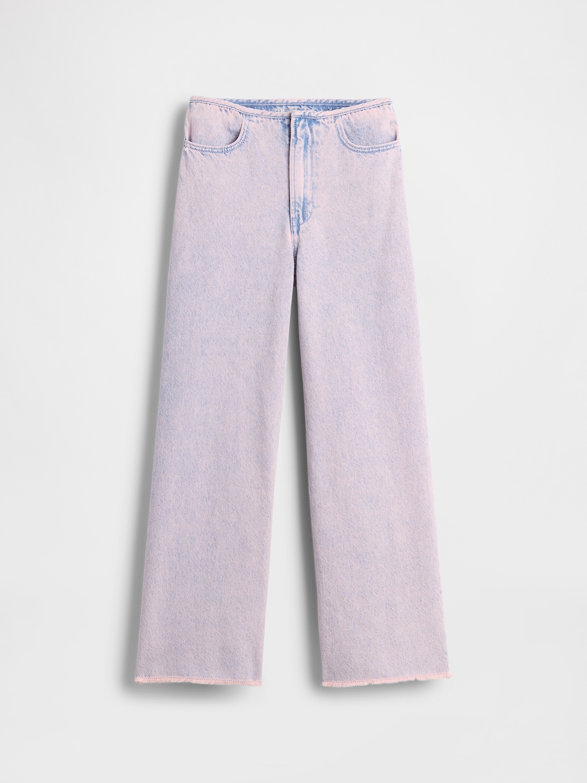 Kids Low Rise Stride Wide-Leg Jeans
