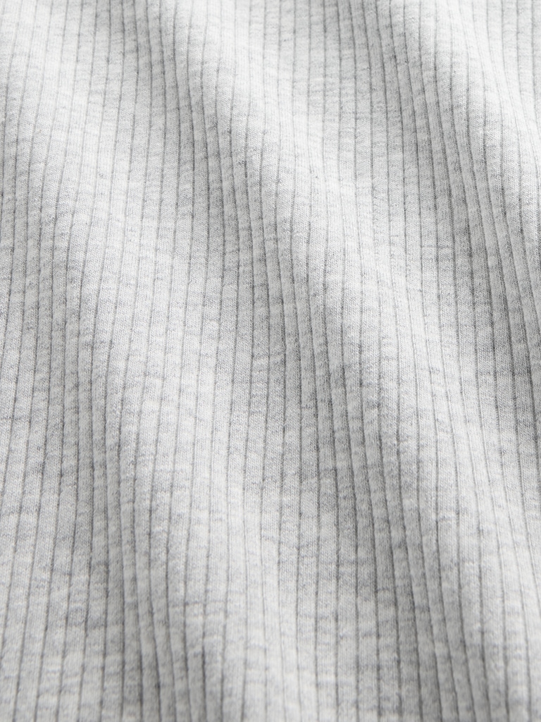 Modern Rib Scoop Crop T-Shirt