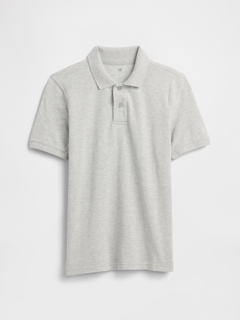 Kids Pique Polo Shirt