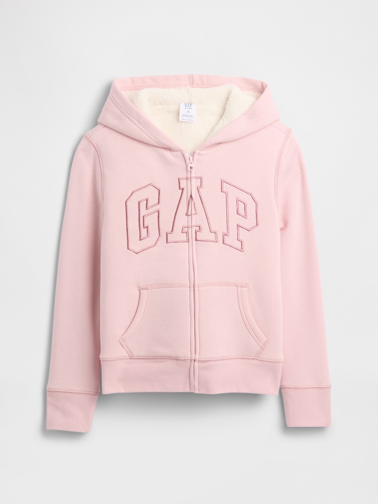 Kids Gap Logo Sherpa Hoodie