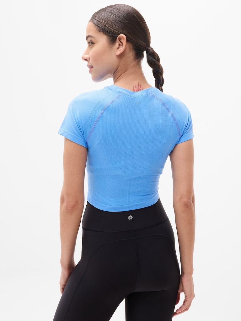 Momentum Flex Crop Tee