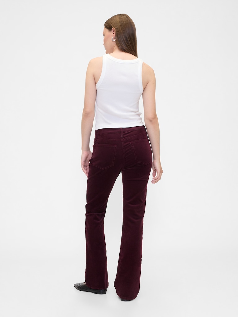 Mid Rise Universal Baby Boot Corduroy Pants