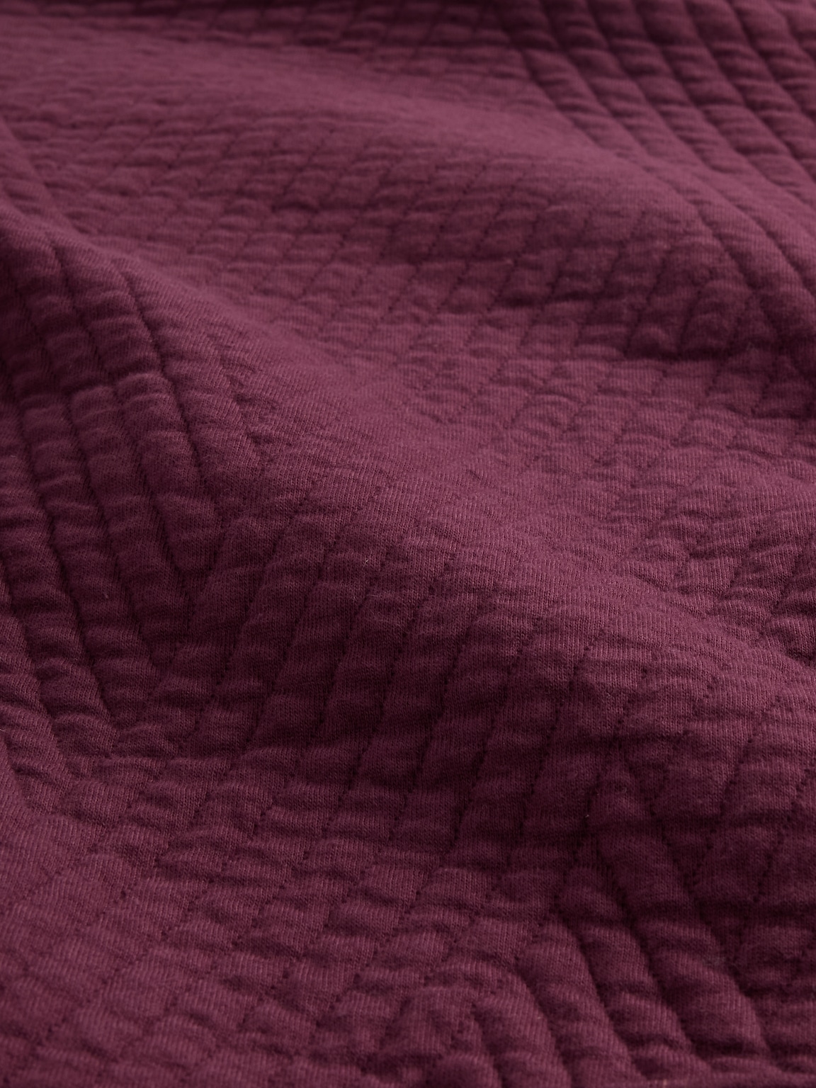 GapFit Quilted Jacquard Half-Zip Pullover