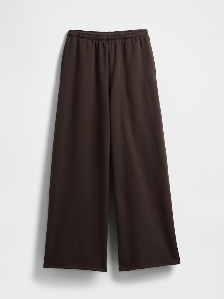 VintageSoft Baggy Wide-Leg Sweatpants