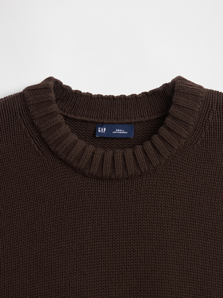 100% Cotton Oversized Sweater