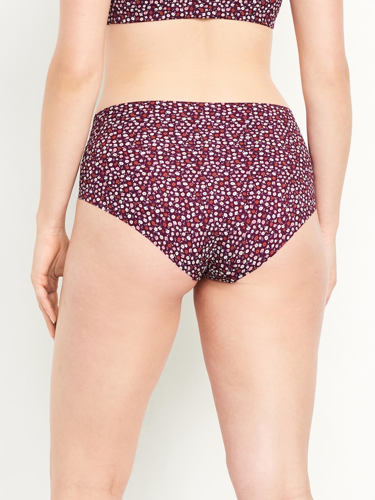 High-Waisted No-Show Brief Underwear
