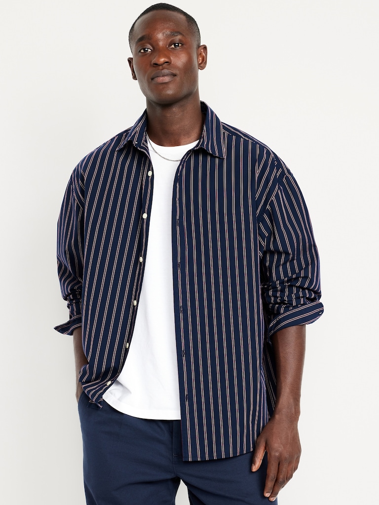 Oversized Poplin Shirt