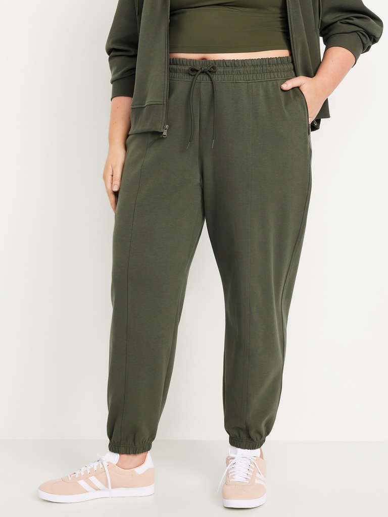 High-Waisted Dynamic Fleece Sweatpants