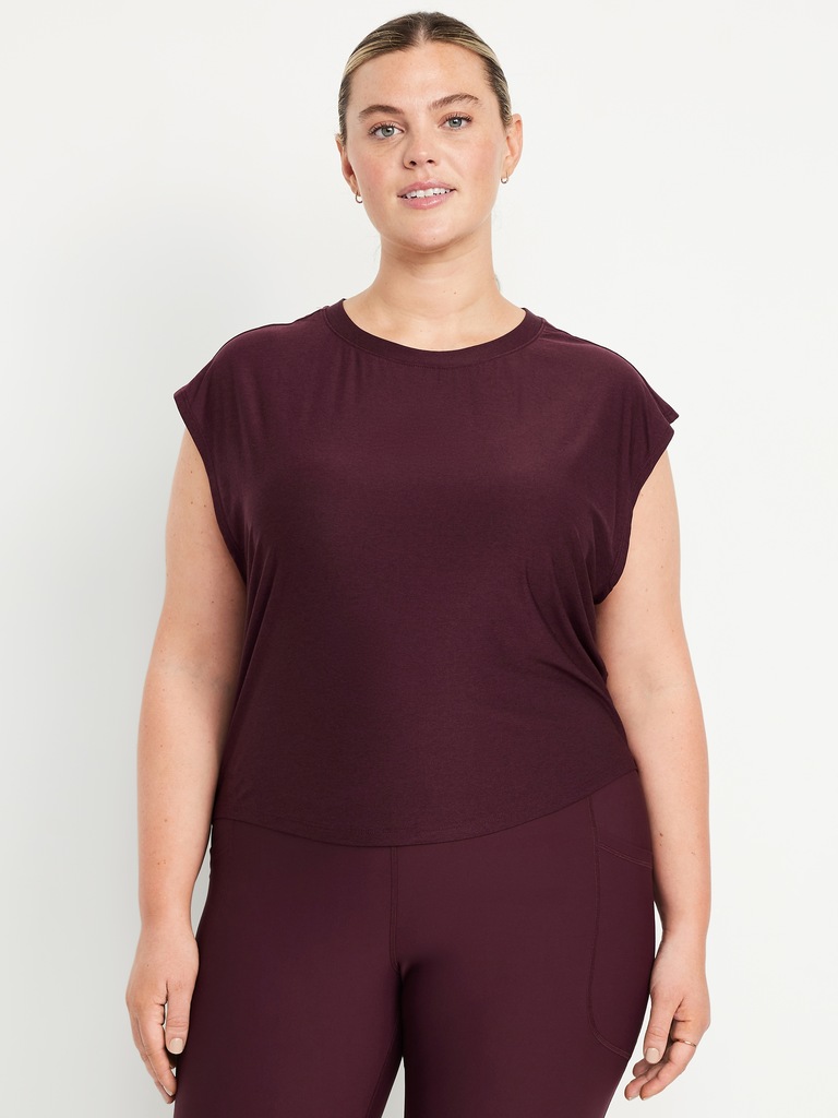 CloudMotion Split-Back Top