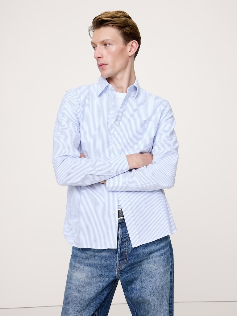 Standard-Fit Oxford Shirt