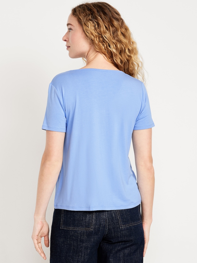 Luxe V-Neck T-Shirt