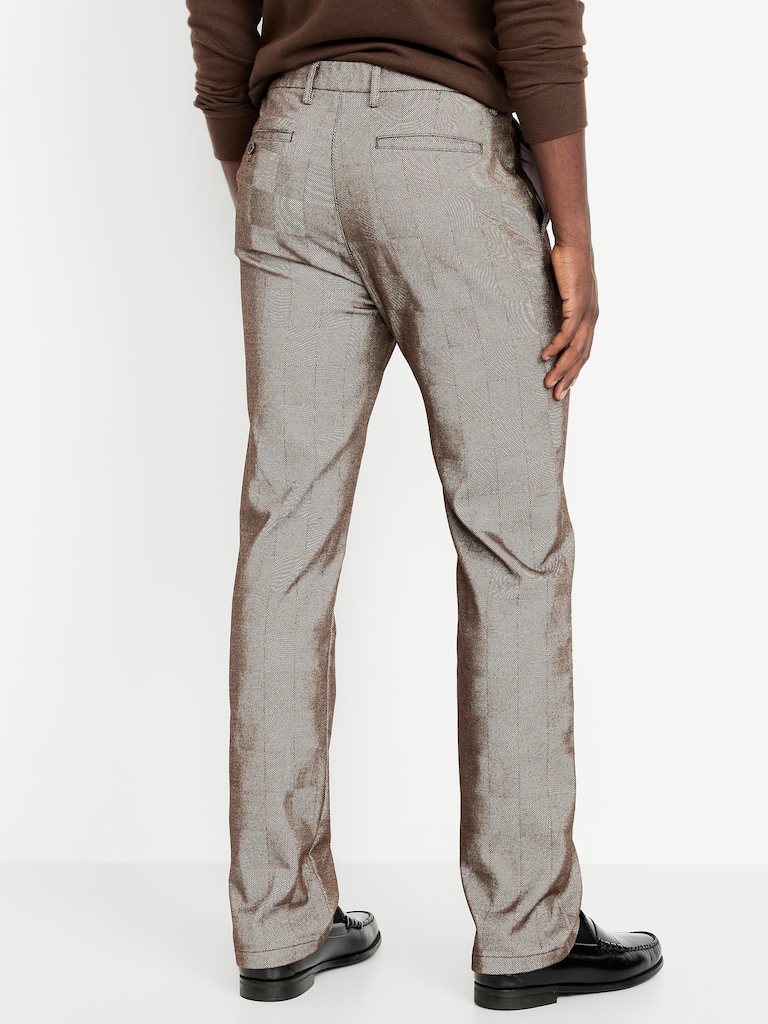 90's Straight Textured Trouser Pants