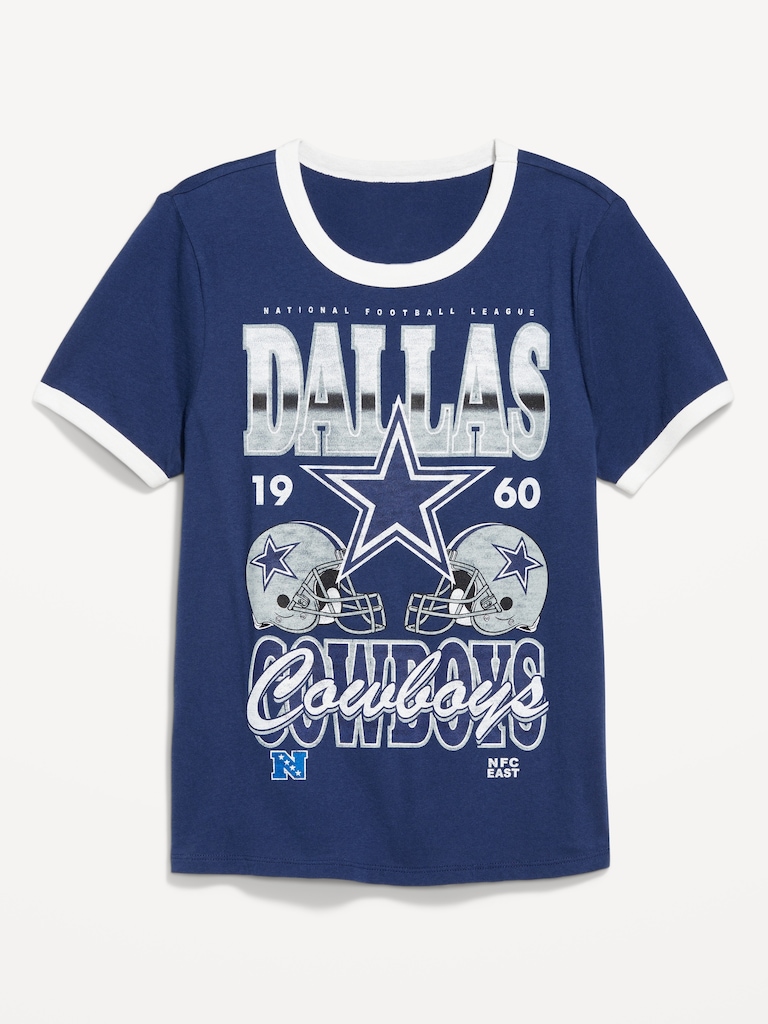 Dallas Cowboys EveryWear Crew-Neck Ringer T-Shirt