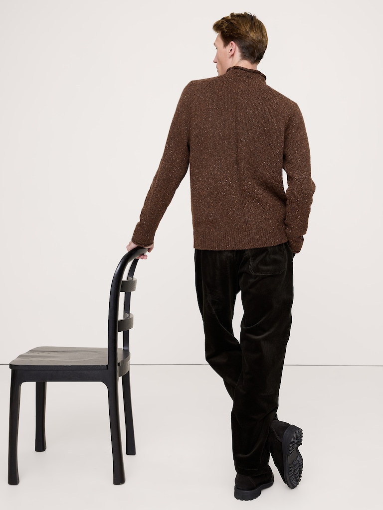 Donegal Roll-Neck Sweater