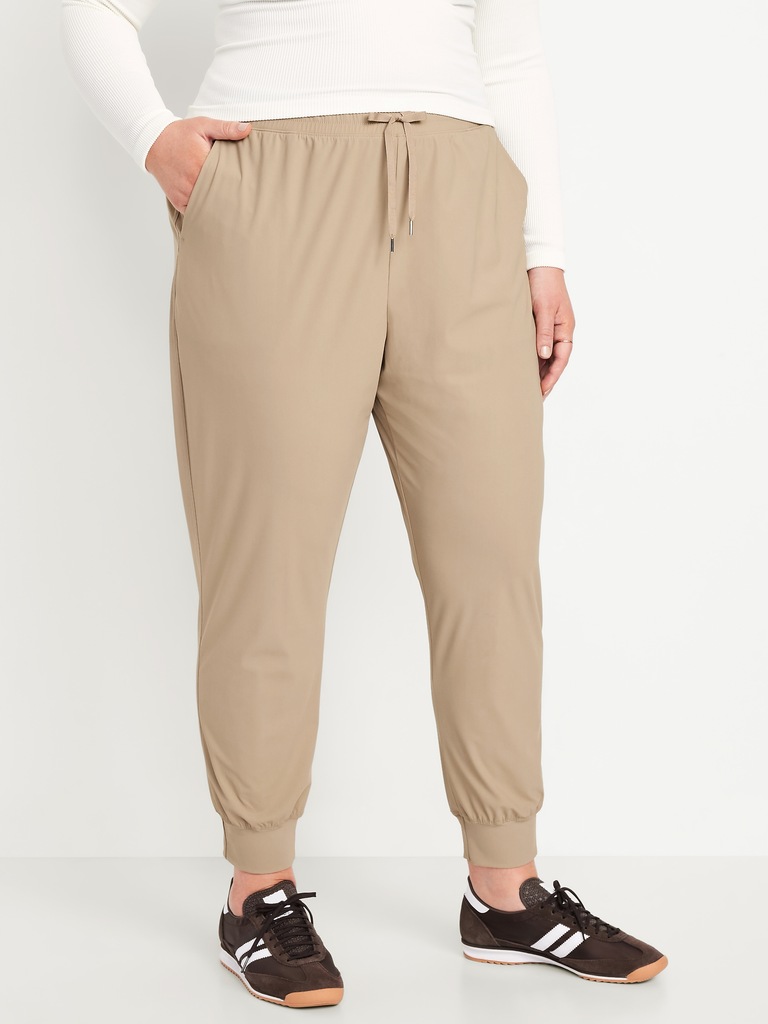 High-Waisted SleekTech Joggers