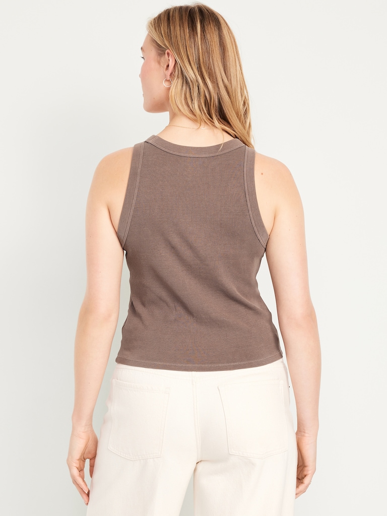Snug Crop Tank Top