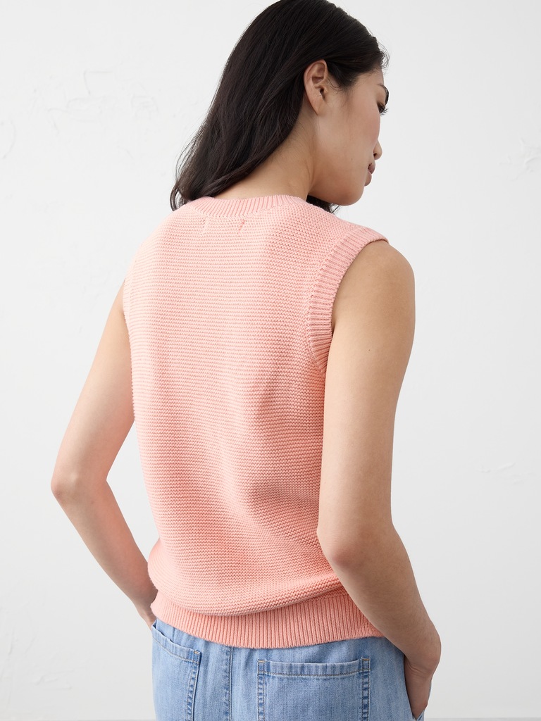 Textured Sweater Tank