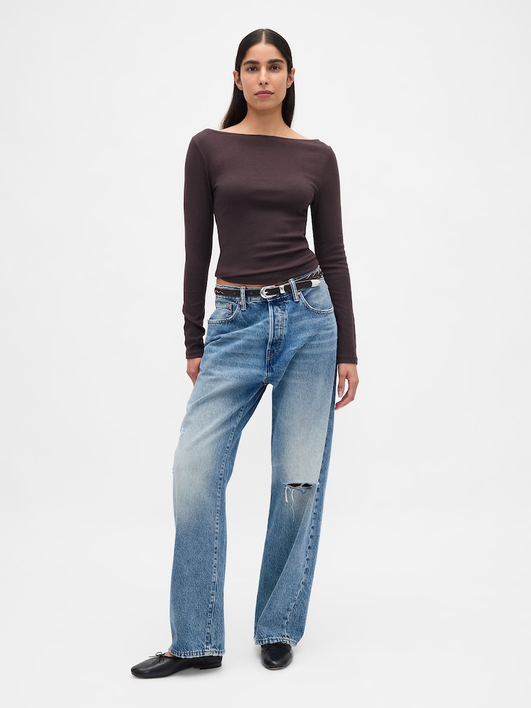 Modern Boatneck T-Shirt