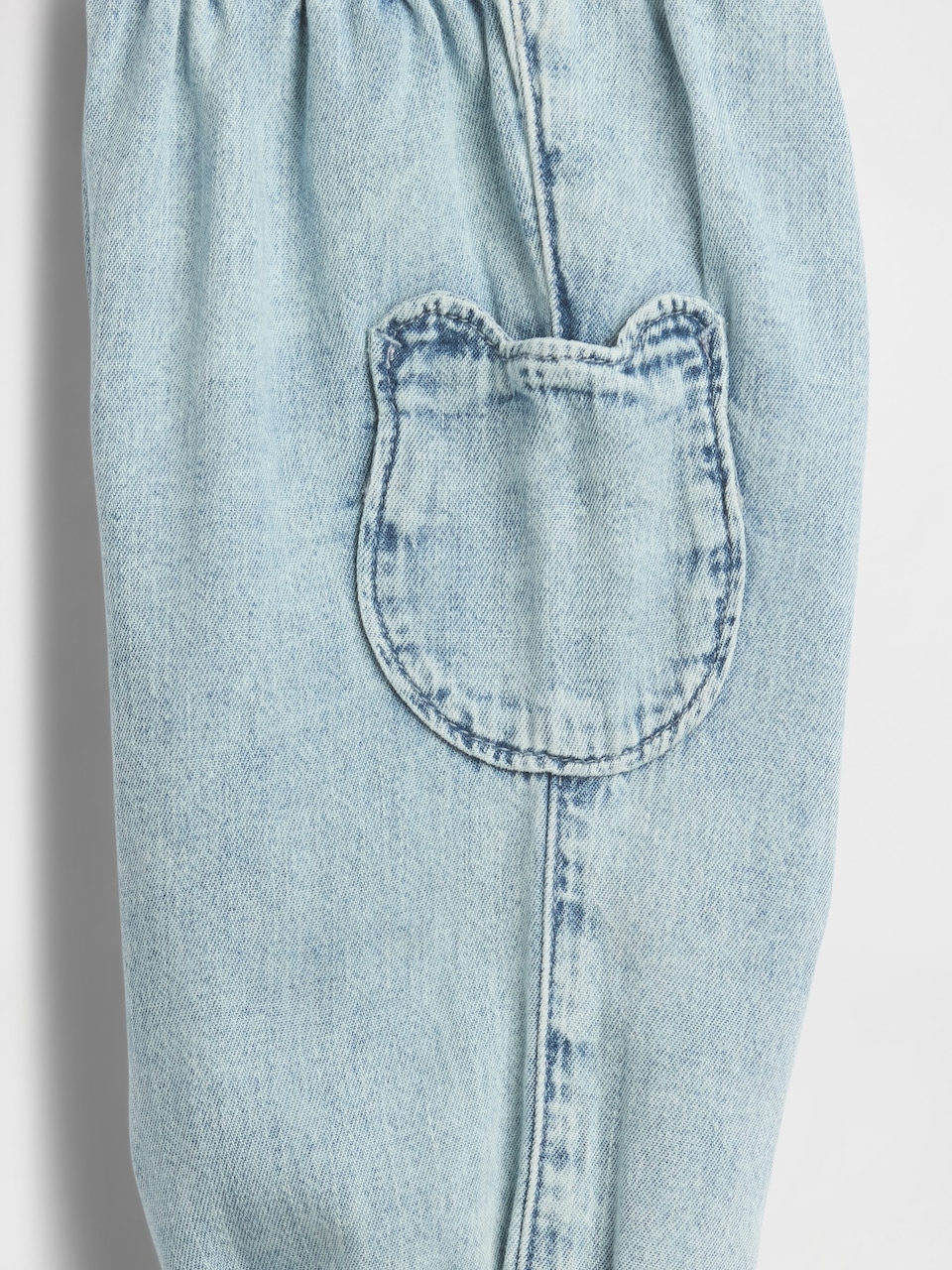 Baby Bear Pocket Denim Joggers