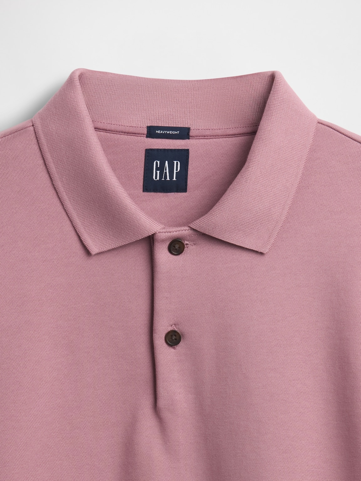 Heavyweight Oversized Polo Sweatshirt