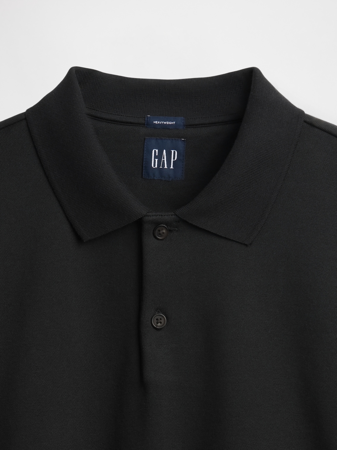 Heavyweight Oversized Polo Sweatshirt