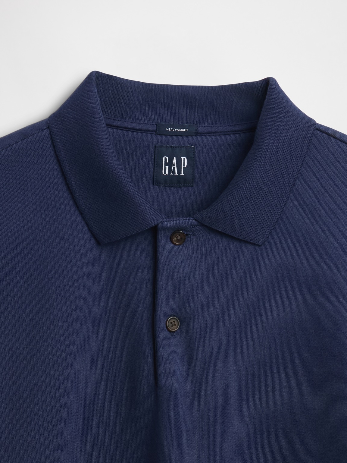 Heavyweight Oversized Polo Sweatshirt