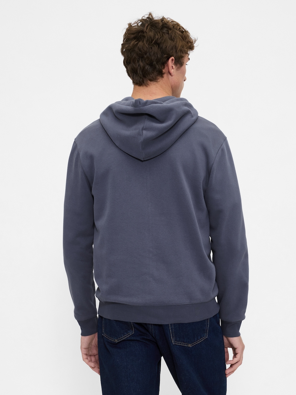 VintageSoft Arch Logo Full-Zip Hoodie